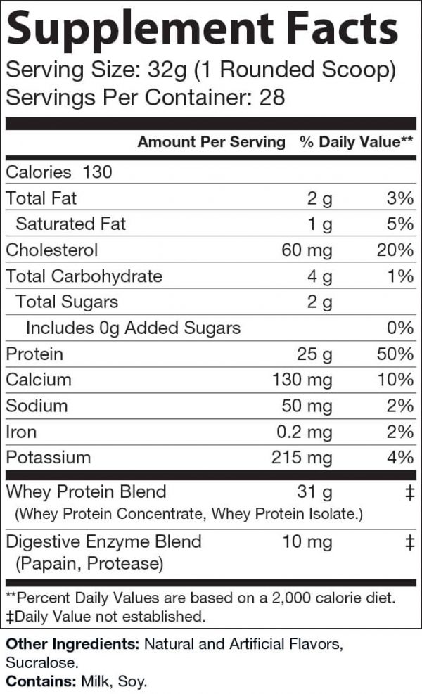 2lb Whey Cinnamon Swirl – 28 servings - Image 2