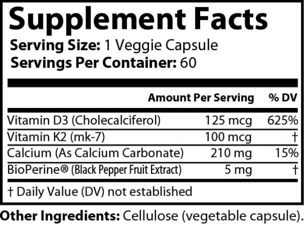 Vitamin K2+ D3 - Image 2