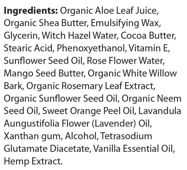 Body Butter – Full Spectrum – 250mg (4 oz) - Image 2